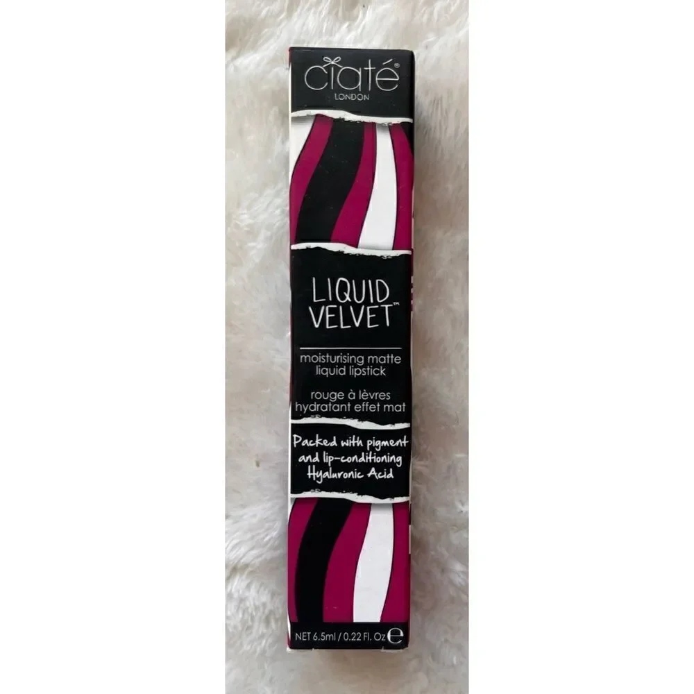 NIB Ciate London Liquid Velvet Moisturizing Matte Liquid Lipstick in Chatterbox